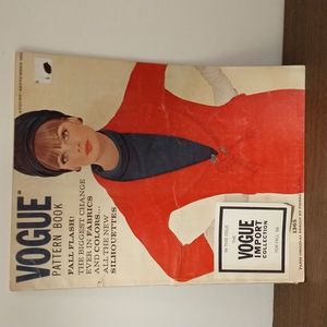 Vintage Vogue Pattern Book August/ September 1964
